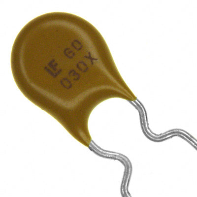 60R030XU by Littelfuse Inc. - PTC RESET FUSE 60V 300MA RADIAL