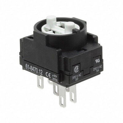 61-8470.12 by EAO - CONTACT BLOCK DPST 5A 250V