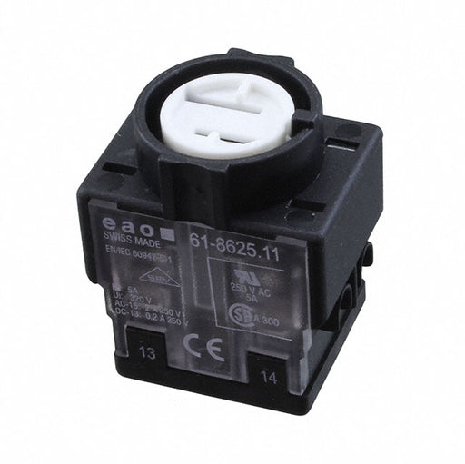 61-8625.11 by EAO - CONTACT BLOCK DPST-NO 5A 250V