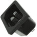 6100.4125 by SCHURTER Inc. - PWR ENT RCPT IEC320-C14 PNL SLDR