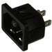 6100.4215 by SCHURTER Inc. - PWR ENT RCPT IEC320-C14 PANEL QC