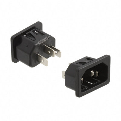 6100.4315 by SCHURTER Inc. - PWR ENT RCPT IEC320-C14 PANEL QC