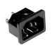 6100.4216 by SCHURTER Inc. - PWR ENT RCPT IEC320-C14 PANEL QC