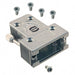 61030010010 by HARTING - CONNECTOR BACKSHELL 9POS 180DEG