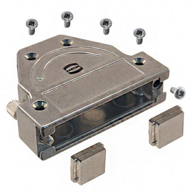 61030010017 by HARTING - CONNECTOR BACKSHELL 25P 40DEG/180DEG