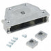 61030010018 by HARTING - CONNECTOR BACKSHELL 37P 40DEG/180DEG