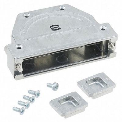61030010019 by HARTING - CONNECTOR BACKSHELL 50P 40DEG/180DEG