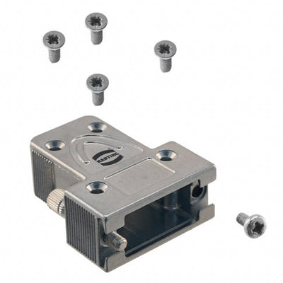 61030013010 by HARTING - CONNECTOR BACKSHELL 9POS 180DEG