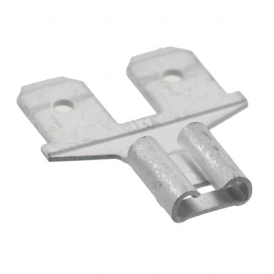 61045-2 by TE Connectivity AMP Connectors - CONNECTOR ADPT .187 TABS TO .187 RCPT
