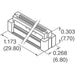 61082-062102 by Amphenol ICC (FCI) - CONNECTOR RECPT 60POS SMD GOLD