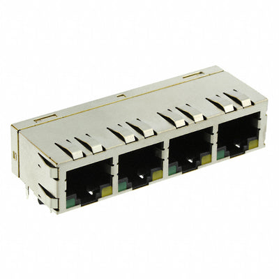 6116125-1 by TE Connectivity AMP Connectors - CONNECTOR MOD JACK 8P8C R/A SHIELDED