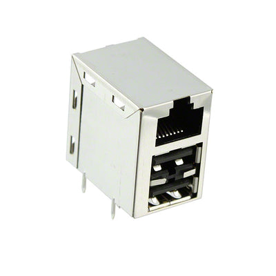 6116151-1 by TE Connectivity AMP Connectors - CONNECTOR MOD JACK 8P8C R/A SHIELDED