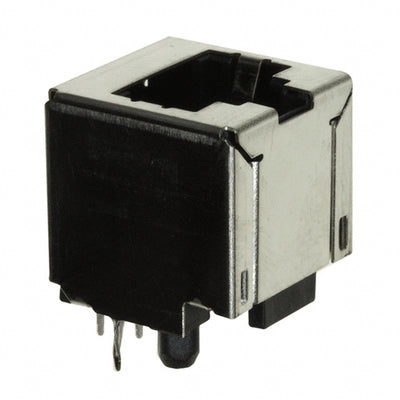 6116202-1 by TE Connectivity AMP Connectors - CONNECTOR MOD JACK 8P8C VERT SHIELDED