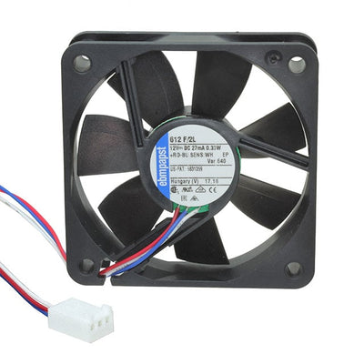 612F/2L-640 by ebm-papst Inc. - FAN AXIAL 60X15MM 12VDC RECT