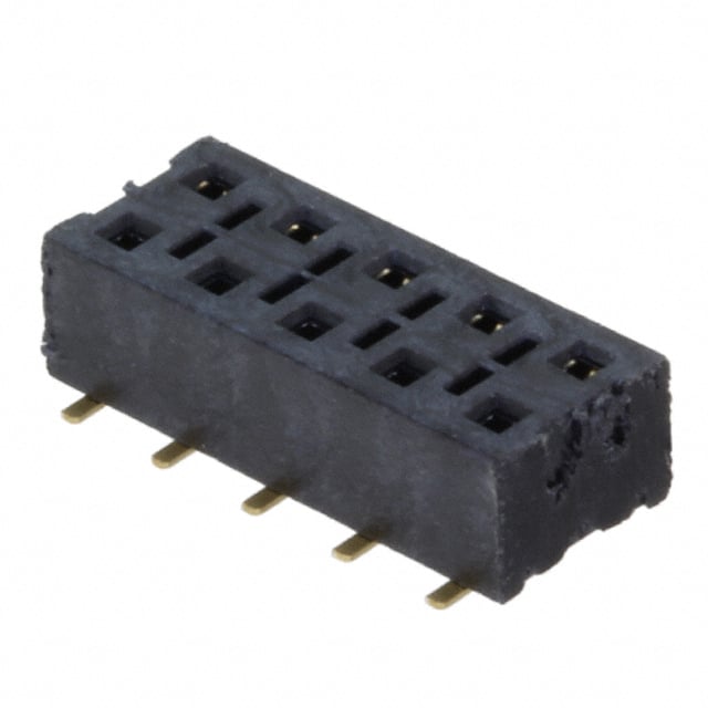 HLE-105-02-G-DV-K by Samtec Inc. - CONNECTOR RECPT 10POS 0.1 GOLD SMD