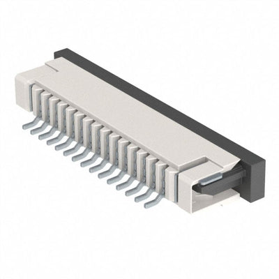 ZF1-15-01-T-WT by Samtec Inc. - CONNECTOR FFC BOTTOM 15POS 1MM R/A