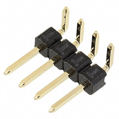 61300411021 by Wurth Elektronik - CONNECTOR HEADER R/A 4POS 2.54MM