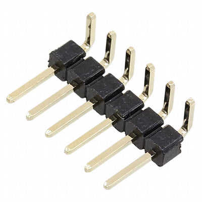 61300611021 by Wurth Elektronik - CONNECTOR HEADER R/A 6POS 2.54MM