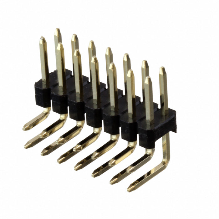 61301421021 by Wurth Elektronik - CONNECTOR HEADER R/A 14POS 2.54MM