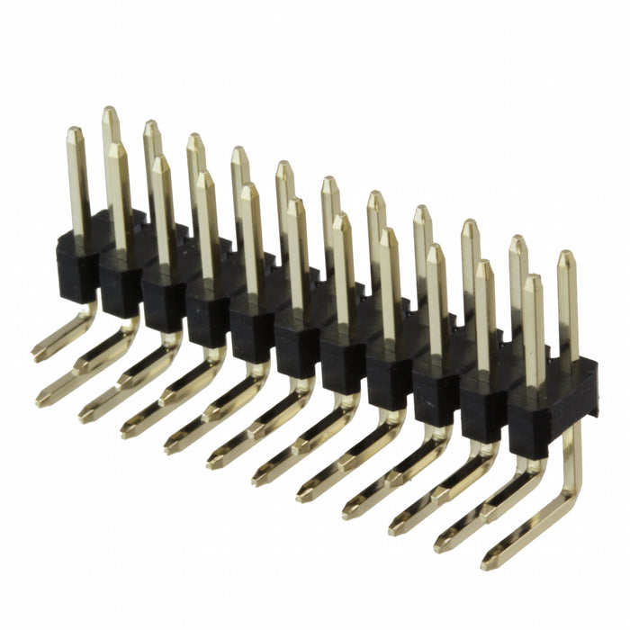 61302221021 by Wurth Elektronik - CONNECTOR HEADER R/A 22POS 2.54MM