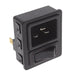 6136.0375.0410 by SCHURTER Inc. - PWR ENT MOD RCPT IEC320-C20 PNL