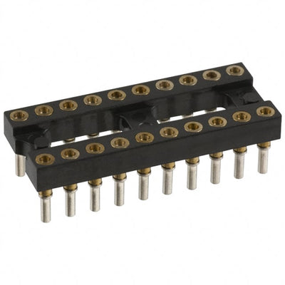 614-93-320-31-012000 by Mill-Max Manufacturing Corp. - CONNECTOR IC DIP SOCKET 20POS GOLD