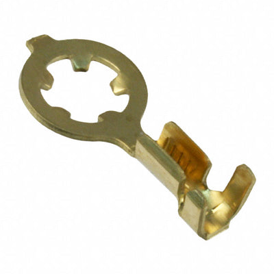61436-1 by TE Connectivity AMP Connectors - CONNECTOR RING OVAL 16-22AWG CRIMP