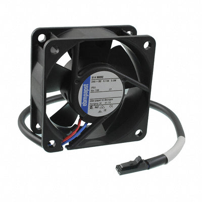 614NHHU-199 by ebm-papst Inc. - FAN AXIAL 60X25.4MM 24VDC WIRE