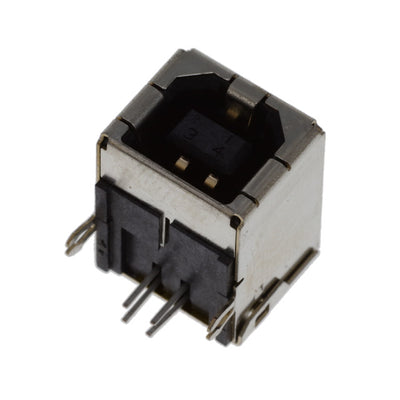 61729-1011RLF by Amphenol ICC (FCI) - CONNECTOR RECPT USB2.0 TYPEB 4POS R/A