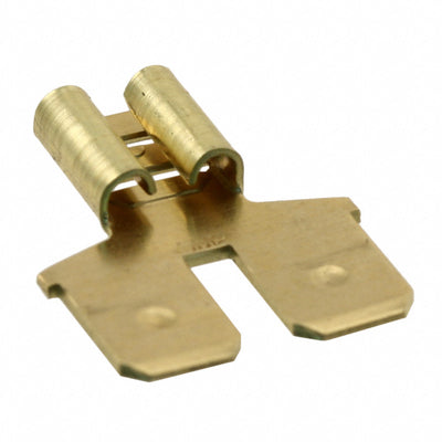 61765-1 by TE Connectivity AMP Connectors - CONNECTOR ADPT 0.25 TABS TO 0.25 RCPT