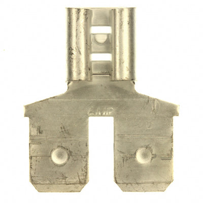 61765-2 by TE Connectivity AMP Connectors - CONNECTOR ADPT 0.25 TABS TO 0.25 RCPT