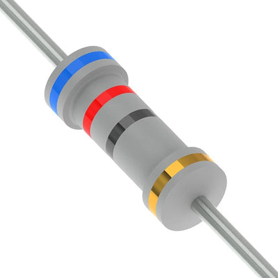 RSF200JB-73-62R by YAGEO - RESISTOR 62 OHM 5% 2W AXIAL