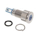 6201404304F by Dialight - 8MM FLT PMI BL 24 VDC W/TERMS