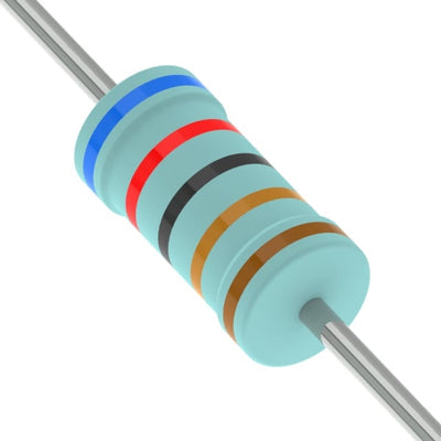 MF0207FTE52-620K by YAGEO - RESISTOR 620K OHM 1% 0.6W AXIAL