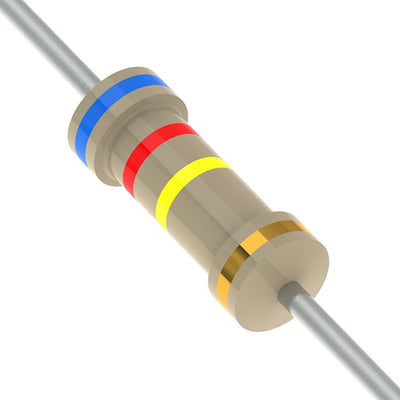 CFR-25JB-52-620K by YAGEO - RESISTOR 620K OHM 5% 1/4W AXIAL