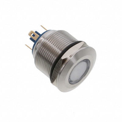 6211123304F by Dialight - 22MM FLTPMI RGB 12VDC W/TERM