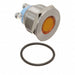 6221302304F by Dialight - 22MM FLTPMI YLW 12VDC W/TERM