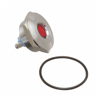 6231301304F by Dialight - 30MM FLTPMI YLW 12VDC W/TERM