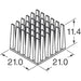 624-45AB-T4E by Wakefield-Vette - HEATSINK CPU 21MM SQ