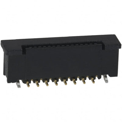 62674-161121ALF by Amphenol ICC (FCI) - CONNECTOR FFC VERT 16POS 0.5MM SMD