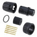 6280-5SG-318 by Conxall/Switchcraft - CONNECTOR PLUG FMALE 5POS GOLD CRIMP