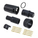 6280-8SG-519 by Conxall/Switchcraft - CONNECTOR PLUG FMALE 8POS GOLD CRIMP