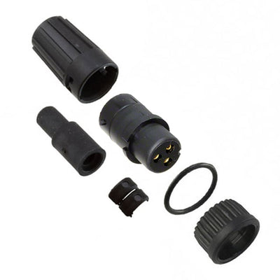 6282-3SG-522 by Conxall/Switchcraft - CONNECTOR PLUG FMALE 3P GOLD SLDR CUP