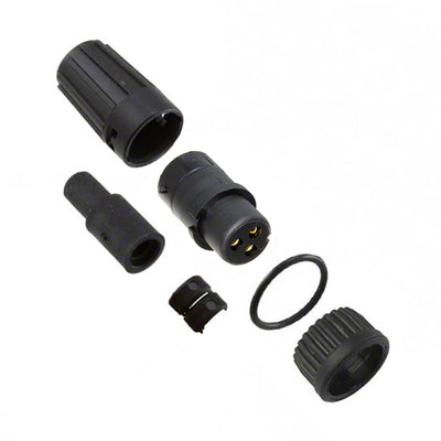 6282-3SG-516 by Conxall/Switchcraft - CONNECTOR PLUG FMALE 3P GOLD SLDR CUP