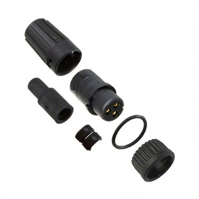 6282-3SG-519 by Conxall/Switchcraft - CONNECTOR PLUG FMALE 3P GOLD SLDR CUP