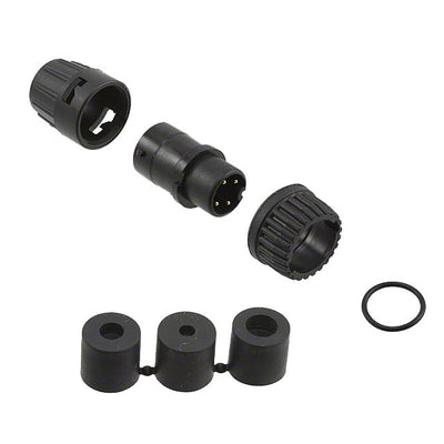 6282-4PG-3DC by Conxall/Switchcraft - CONNECTOR PLUG MALE 4P GOLD SLDR CUP