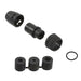 6382-4PG-3DC by Conxall/Switchcraft - CONNECTOR PLUG MALE 4P GOLD SLDR CUP