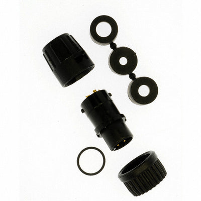 6282-5PG-3DC by Conxall/Switchcraft - CONNECTOR PLUG MALE 5P GOLD SLDR CUP