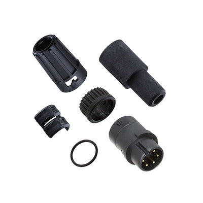 6282-5PG-513 by Conxall/Switchcraft - CONNECTOR PLUG MALE 5P GOLD SLDR CUP