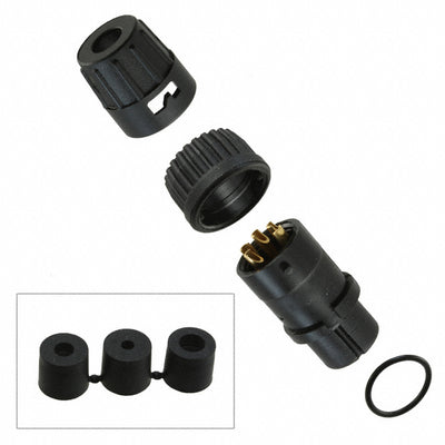 6282-5SG-3DC by Conxall/Switchcraft - CONNECTOR PLUG FMALE 5P GOLD SLDR CUP